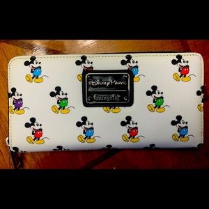 Disney Parks Loungefly wallet Mickey Mouse